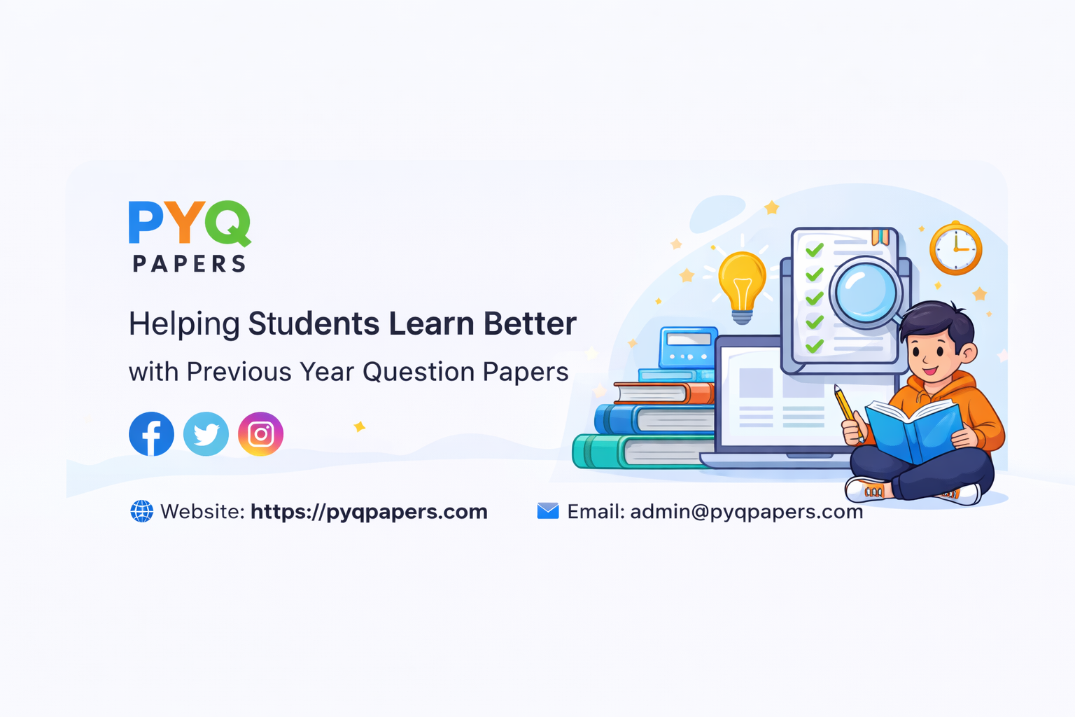 pyq papers footer section