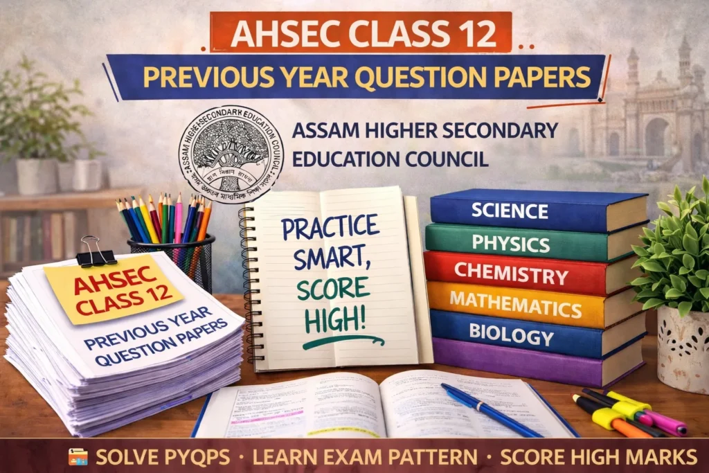 AHSEC Class 12 Previous Year Question Papers