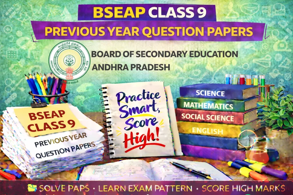 Andhra Pradesh Board Class 9 Previous Year Question Papers
