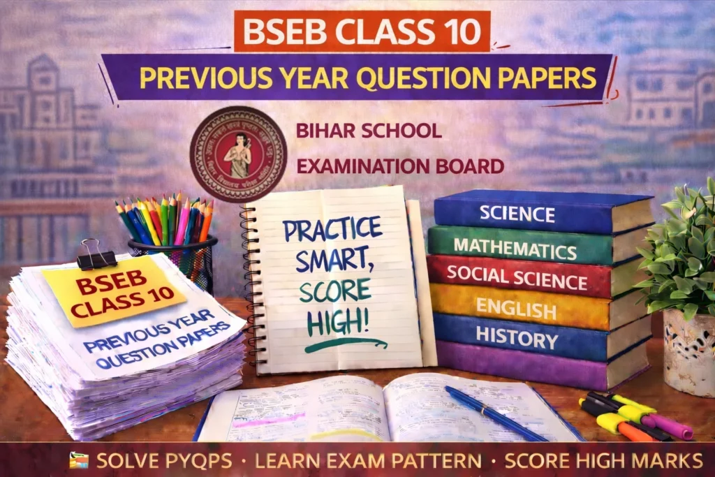 Bihar Board Class 10 Previous Year Question Papers