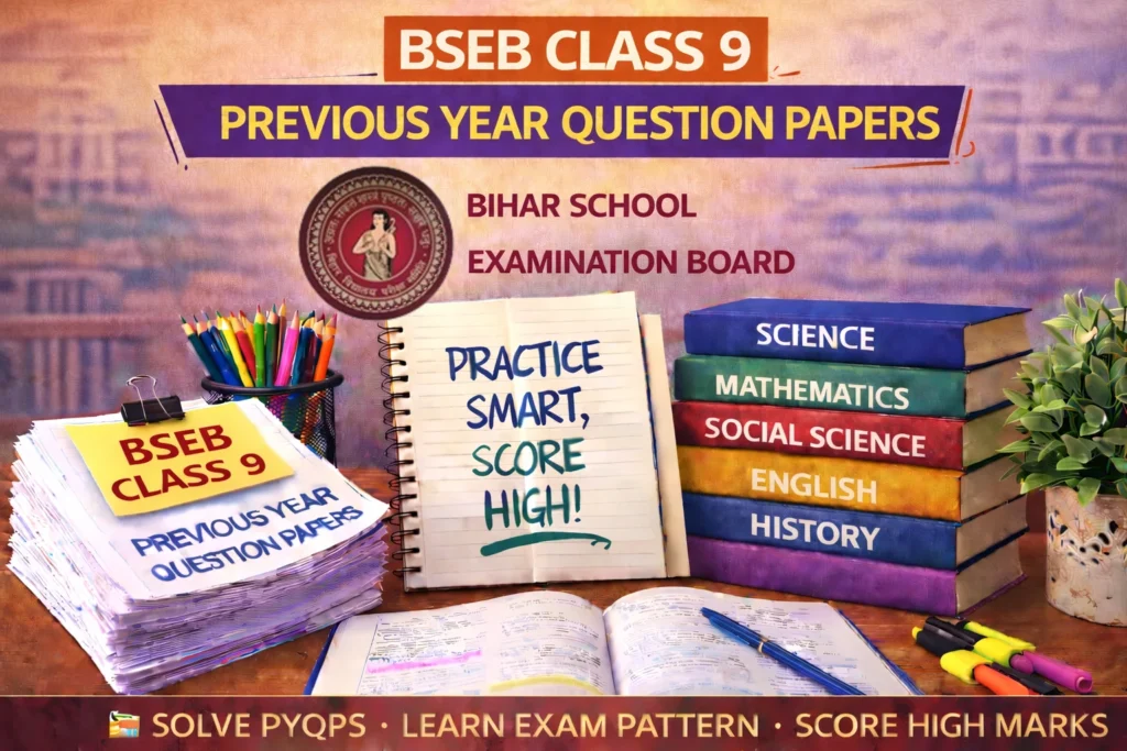 Bihar Board Class 9 Previous Year Question Papers