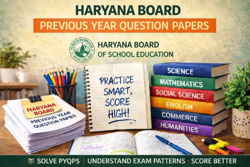 Haryana Board Previous Year Question Papers