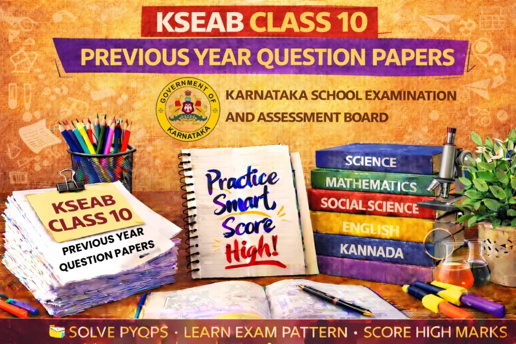Karnataka Board Class 10 Previous Year Question Papers