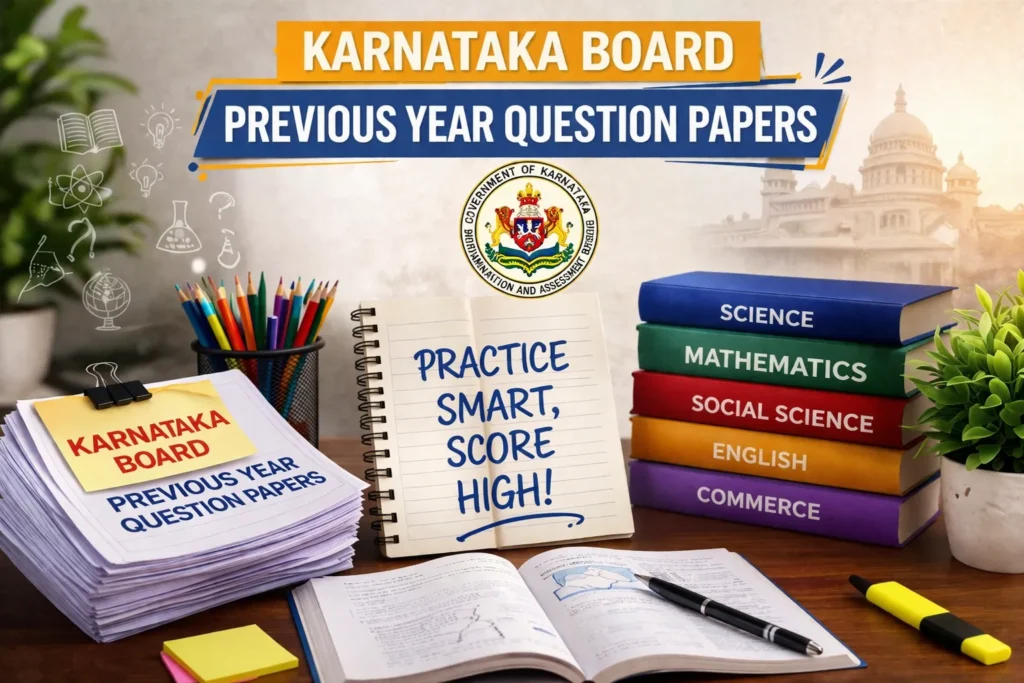 Karnataka Board Previous Year Question Papers