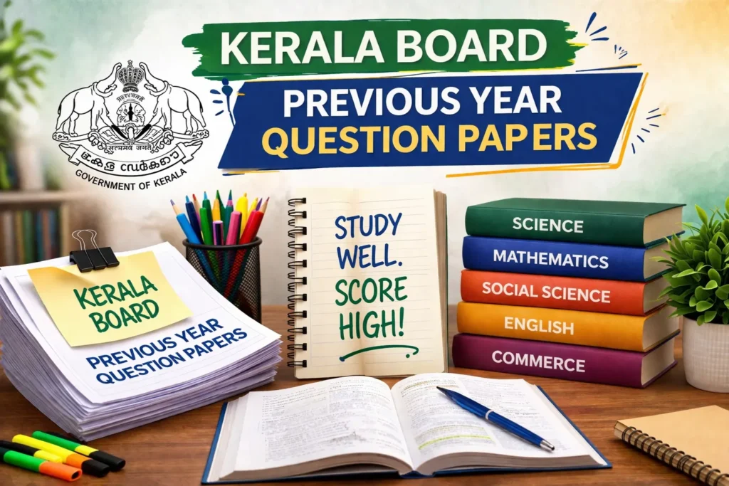 Kerala Board Previous Year Question Papers