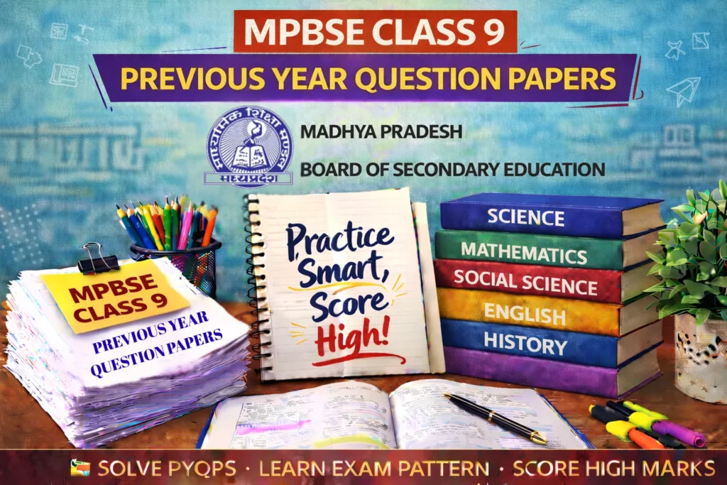 MP Board Class 9 Previous Year Question Papers