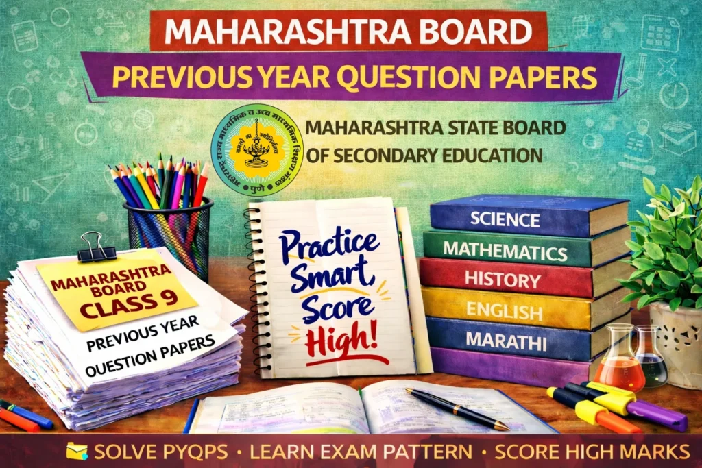 Maharashtra Board Class 9 Previous Year Question Papers
