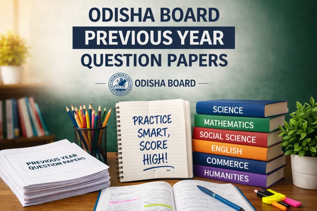 Odisha Board Previous Year Question Papers