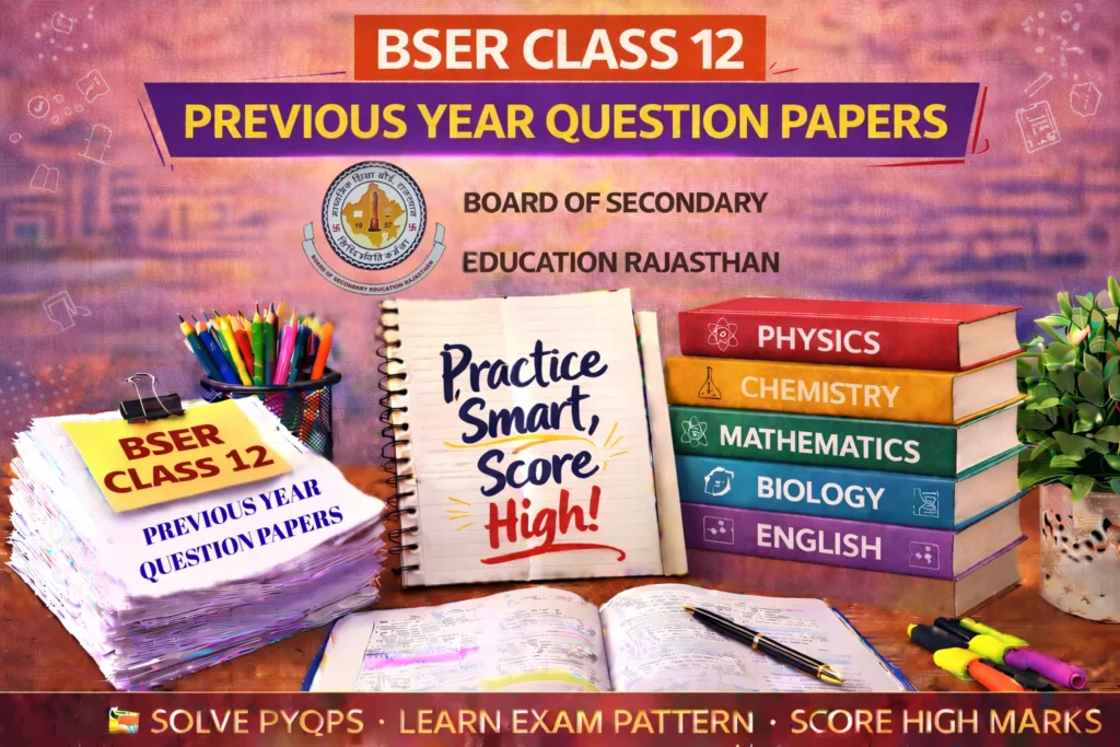 Rajasthan Board Class 12 Previous Year Question Papers