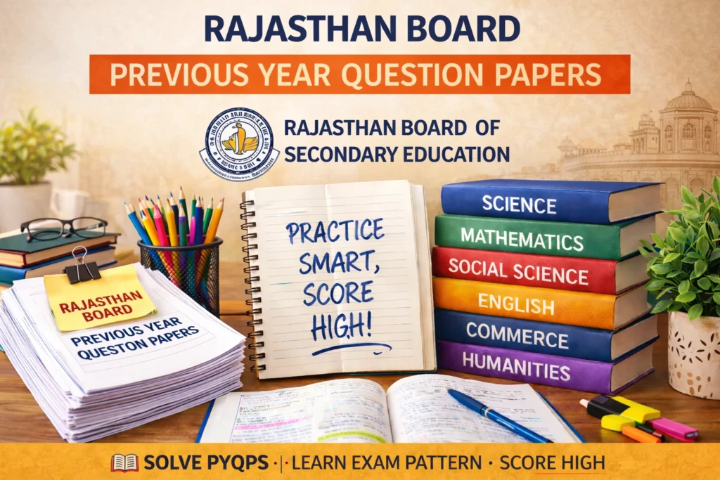 Rajasthan Board Previous Year Question Papers