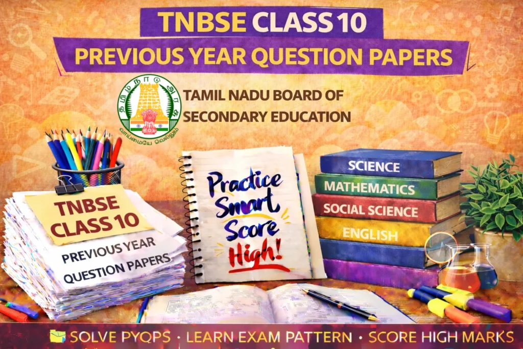 Tamil Nadu Board Class 10 Previous Year Question Papers