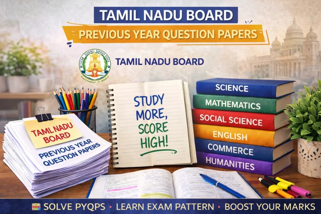 Tamil Nadu Board Previous Year Question Papers