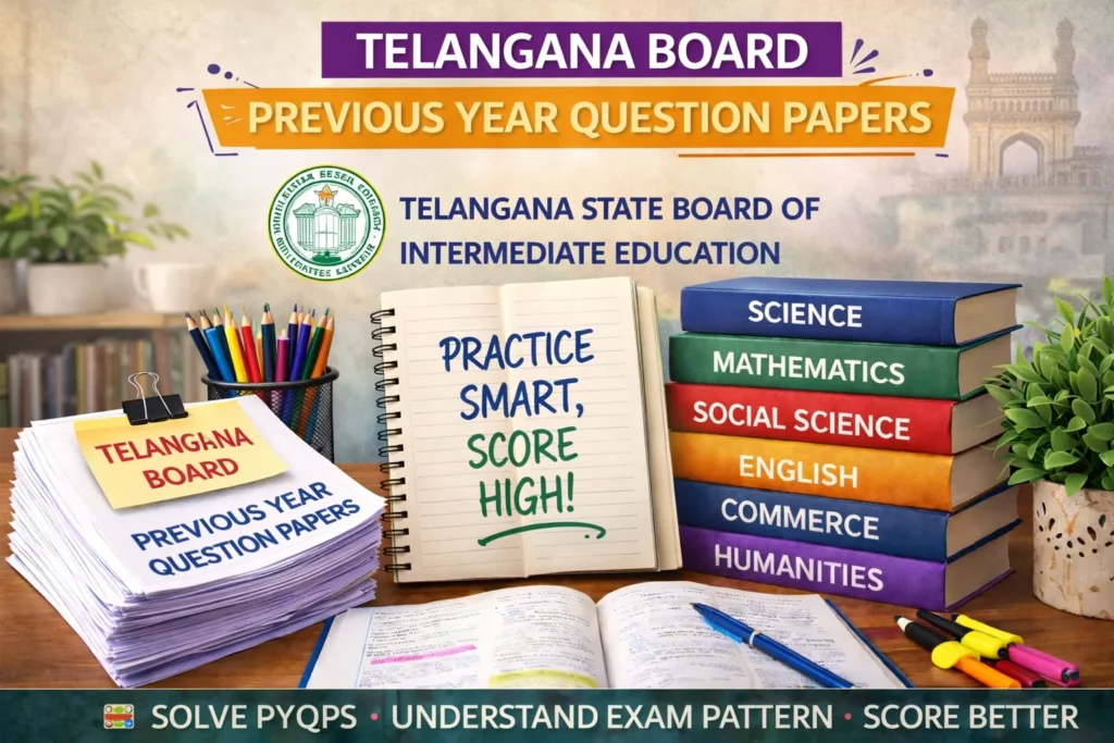 Telangana Board Previous Year Question Papers