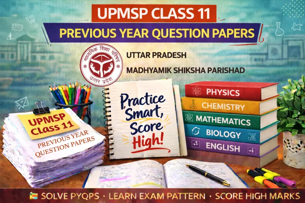 UP Board Class 11 Previous Year Question Papers