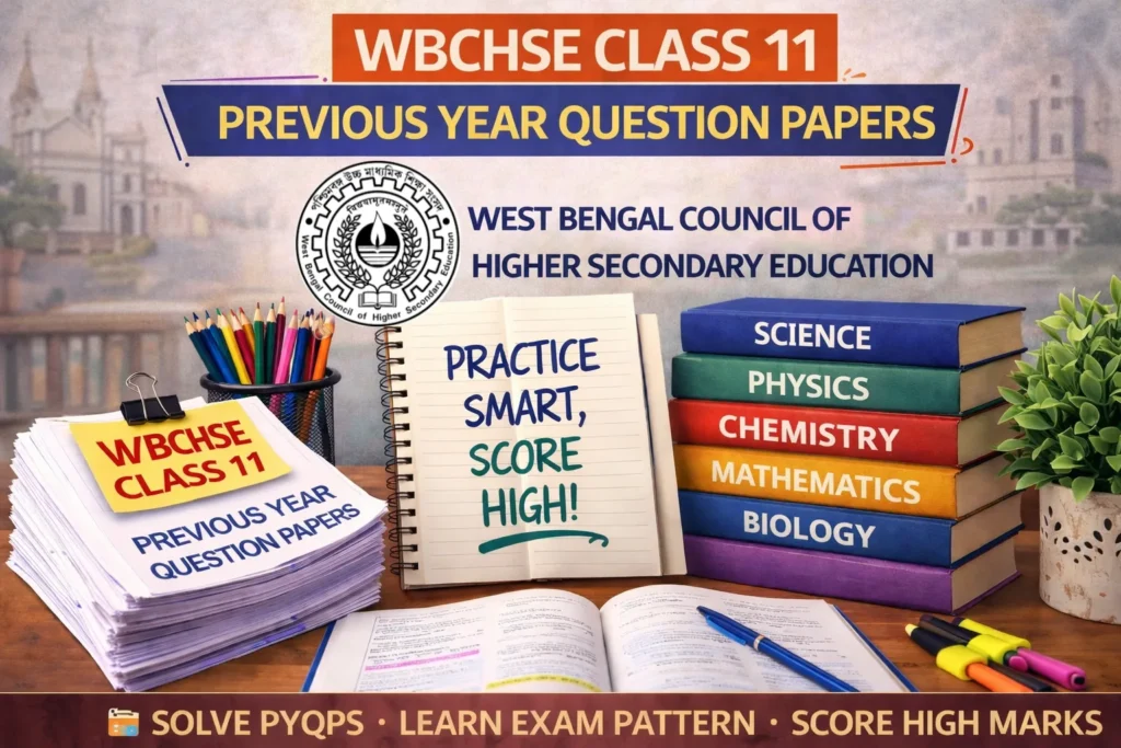 West Bengal Board Class 11 Previous Year Question Papers